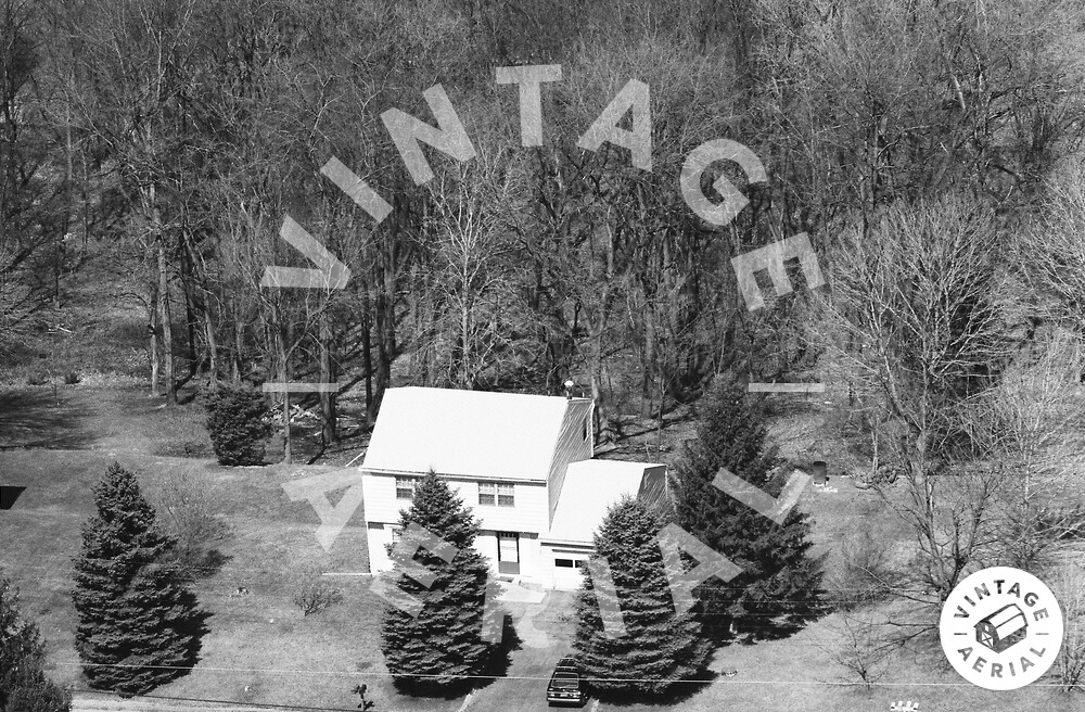 Vintage Aerial Pennsylvania Beaver County 1990 18VBE28
