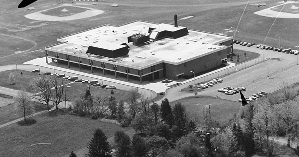 Vintage Aerial photo from 1982 in Bucks County, PA