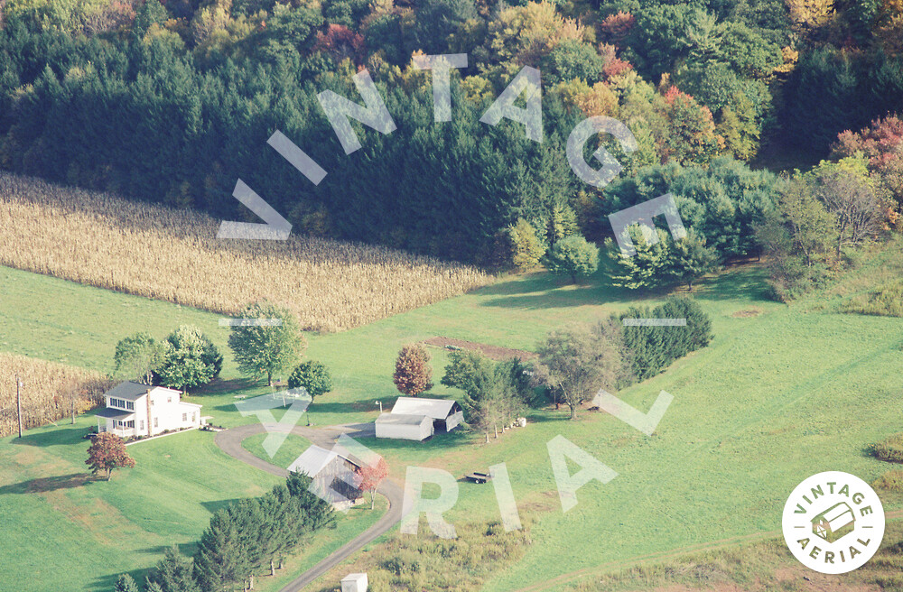 Vintage Aerial Pennsylvania Schuylkill County 2002 104CRSC26