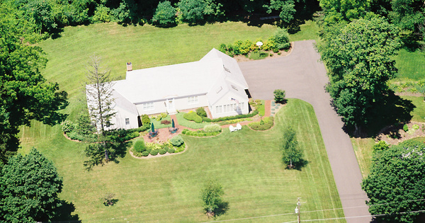 Vintage Aerial photo from 2000 in Columbia County, PA