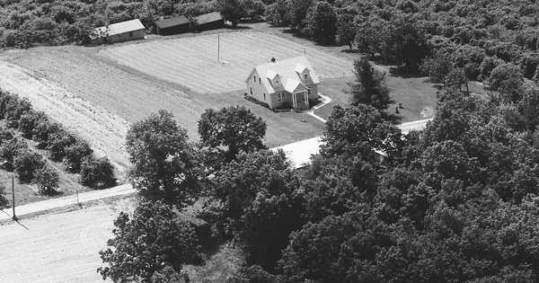 Vintage Aerial photo from 1980 in Adams County, PA