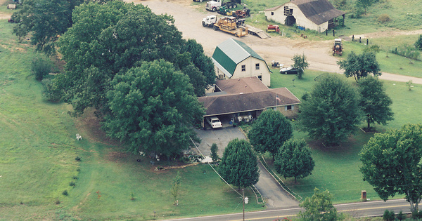 Vintage Aerial photo from 2002 in McNairy County, TN