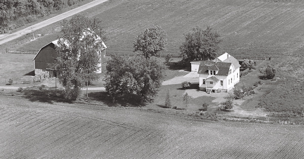 Vintage Aerial photo from 1977 in Winnebago County, WI