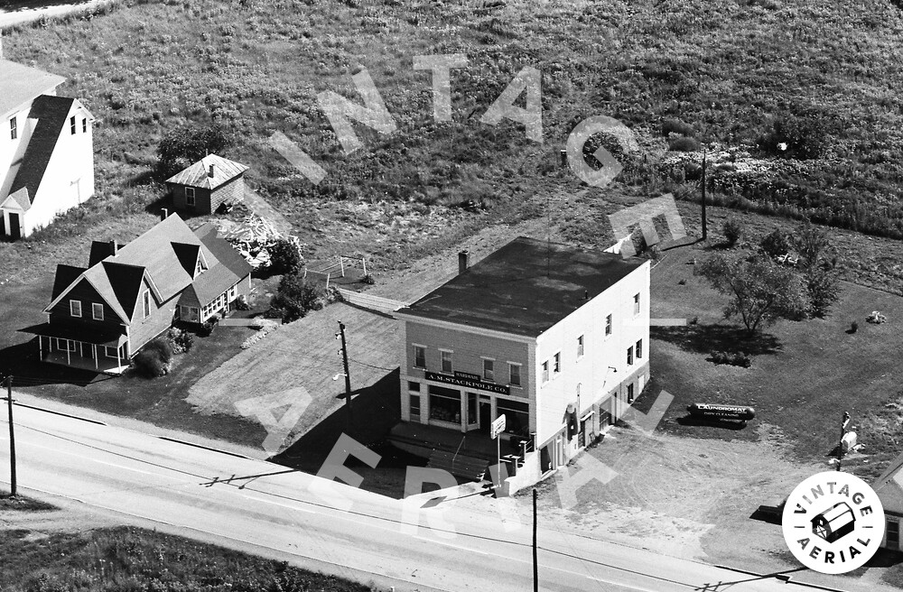 Vintage Aerial Maine Aroostook County 1964 6MAR32