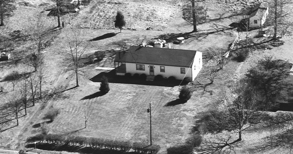 Vintage Aerial photo from 1974 in Fauquier County, VA