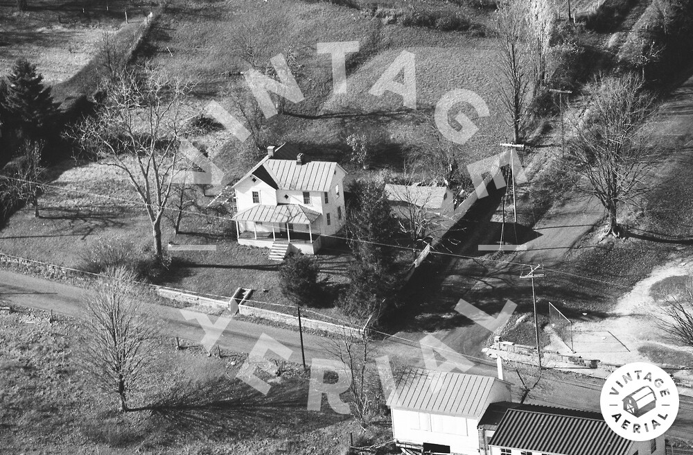 Vintage Aerial Virginia Highland County 1985 13RHI25
