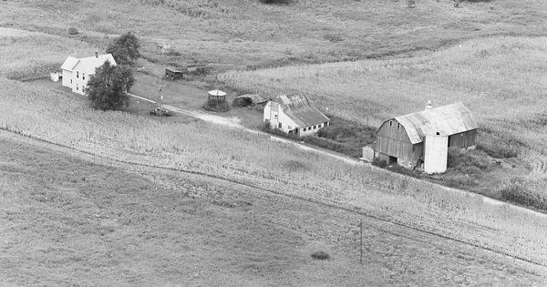 Vintage Aerial photo from 1978 in Richland County, WI