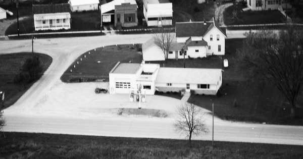Vintage Aerial photo from 1973 in Monroe County, WI