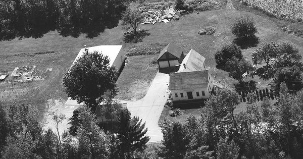 Vintage Aerial photo from 2002 in Penobscot County, ME