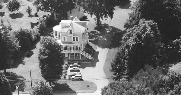 Vintage Aerial photo from 1985 in Middlesex County, CT
