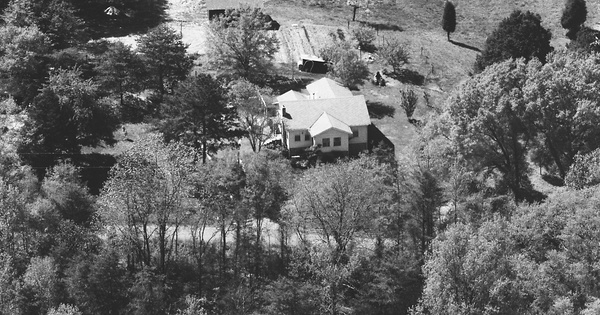 Vintage Aerial photo from 1984 in Jefferson County, AL