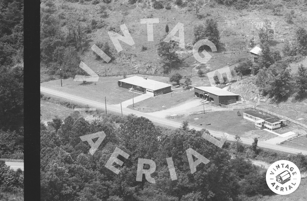Vintage Aerial West Virginia Jackson County 1983 108DJC36