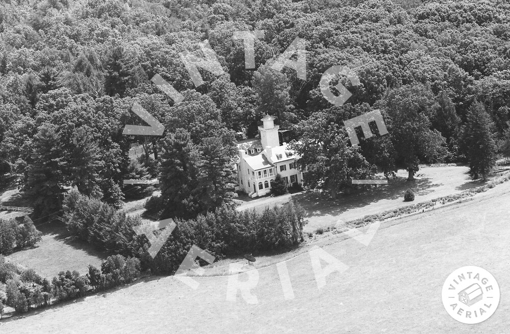 Vintage Aerial Virginia Albemarle County 1987 50FAB30