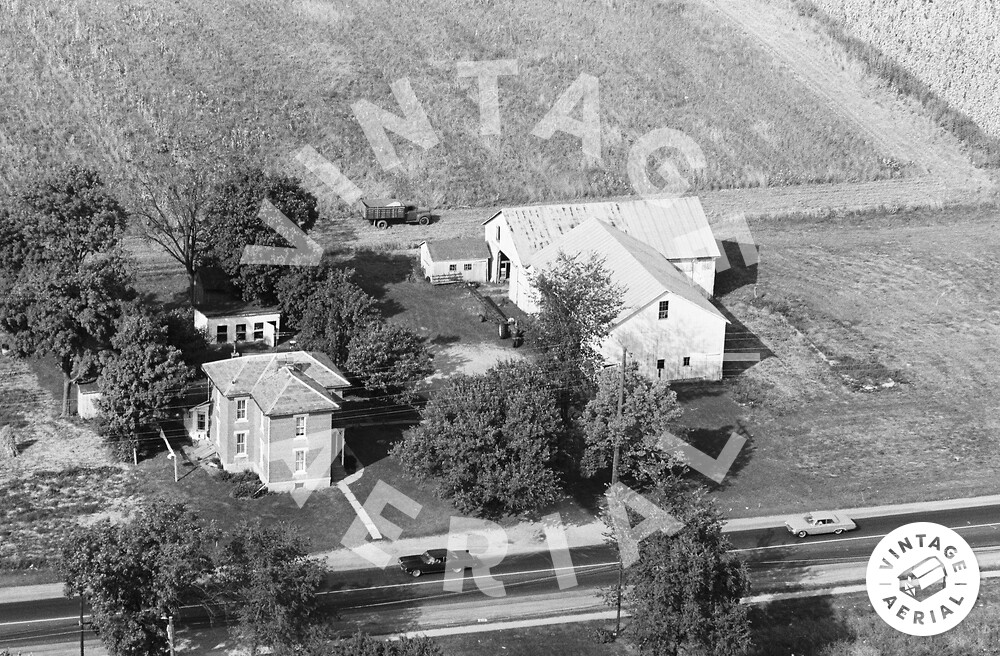 Vintage Aerial Ohio Montgomery County 1969 40MMO12
