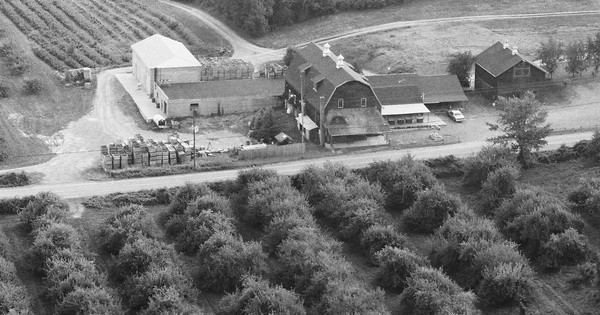 Vintage Aerial photo from 1984 in Albany County, NY