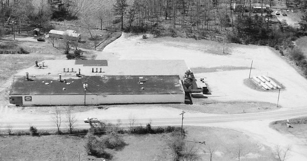 Vintage Aerial photo from 1995 in Caldwell County, NC