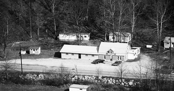 Vintage Aerial photo from 1975 in Vinton County, OH