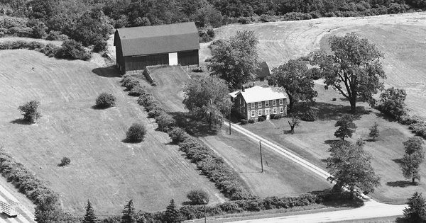 Vintage Aerial photo from 1984 in Niagara County, NY