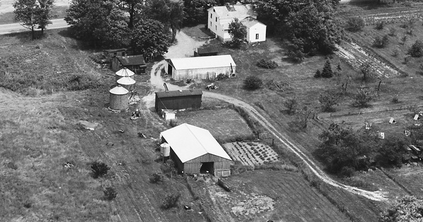 Vintage Aerial photo from 1983 in Mahoning County, OH