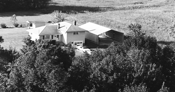 Vintage Aerial photo from 1974 in Ashtabula County, OH