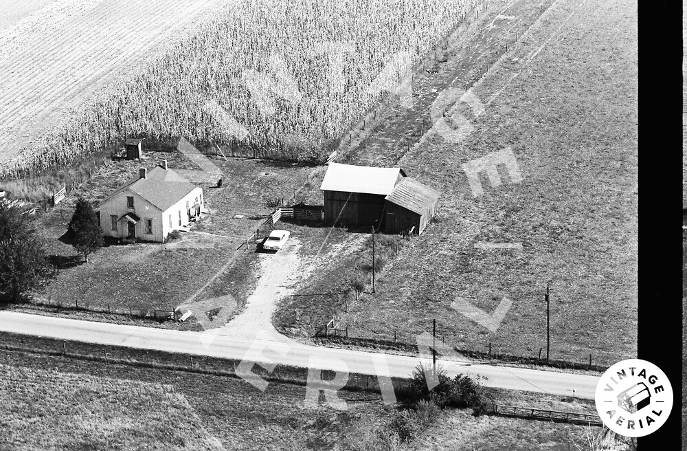 Vintage Aerial Ohio Greene County 1964 6SGR3