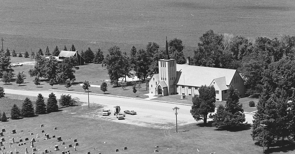 Vintage Aerial photo from 1982 in Lincoln County, SD