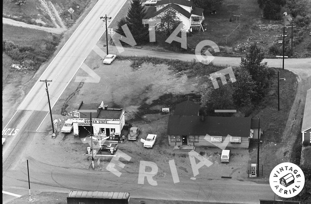 Vintage Aerial Pennsylvania Indiana County 1968 53PIN29