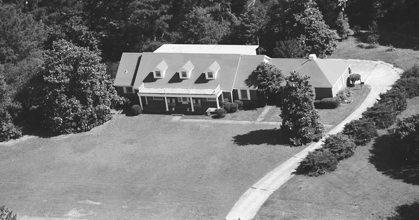 Vintage Aerial photo from 1990 in Itawamba County, MS