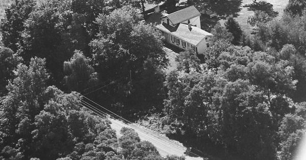 Vintage Aerial photo from -1986 in Cayuga County, NY