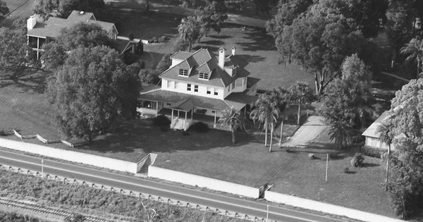 Vintage Aerial photo from 1983 in Lake County, FL