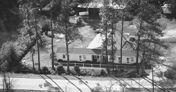 Vintage Aerial photo from 1992 in Sumter County, SC