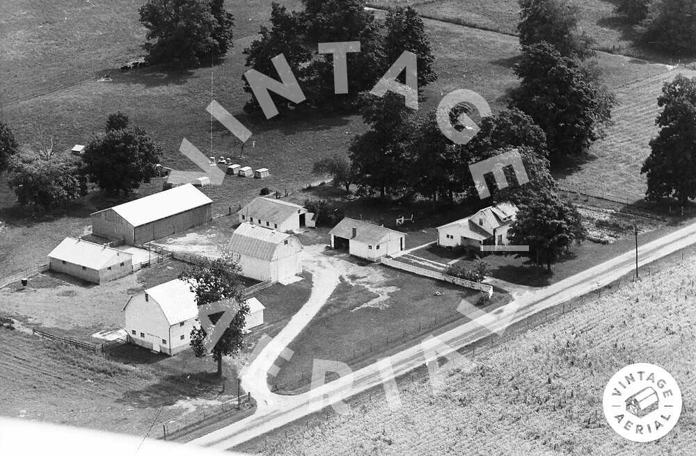 Vintage Aerial | Indiana | Randolph County | 1971 | 58-MRA-1