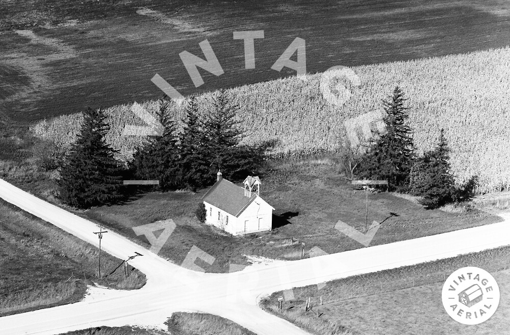 Vintage Aerial Minnesota Olmsted County 1973 57EOL16