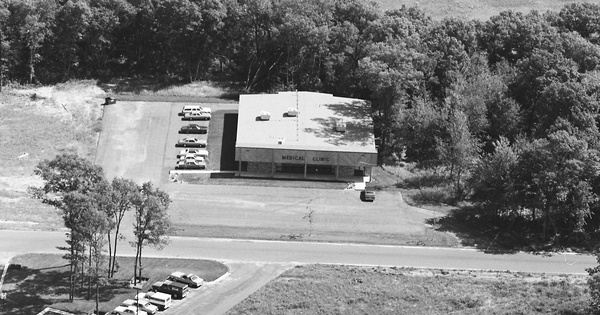 Vintage Aerial photo from 1980 in Anoka County, MN