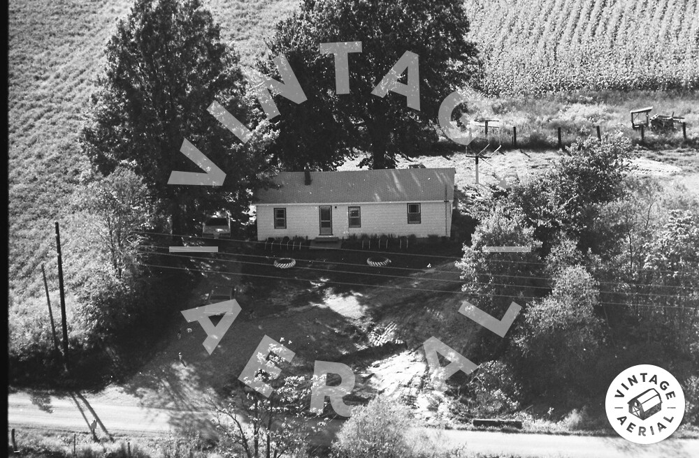 Vintage Aerial Indiana Warrick County 1974 29FWRR1