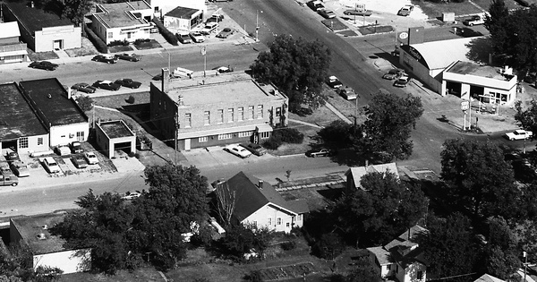 Vintage Aerial photo from 1975 in Sac County, IA