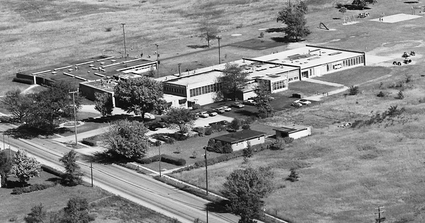Vintage Aerial photo from 1974 in Kalamazoo County, MI