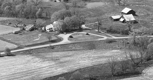 Vintage Aerial photo from 1979 in Meade County, KY