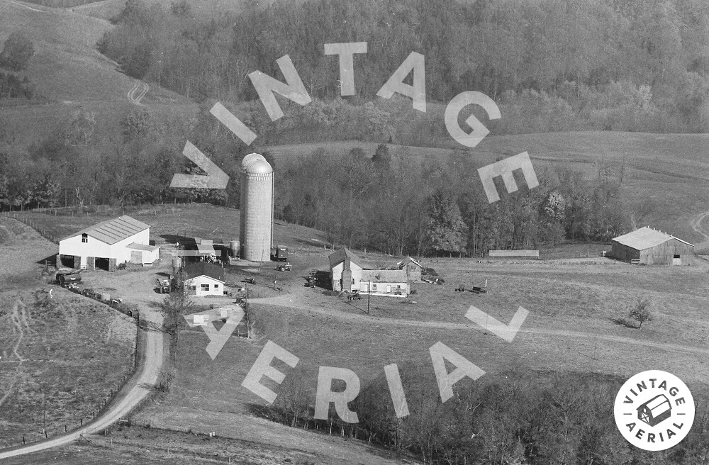 Vintage Aerial Kentucky Washington County 1978 6MWS9