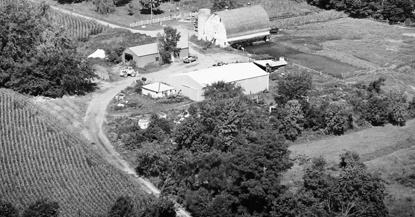 Vintage Aerial photo from 1980 in Ottawa County, MI