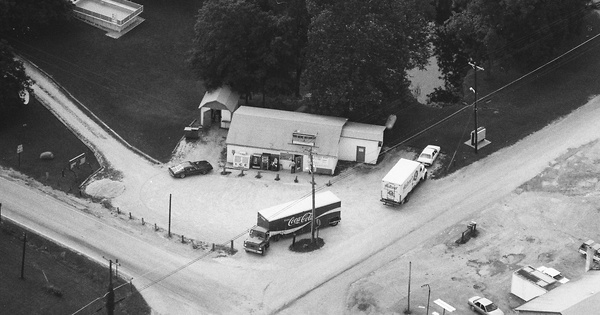 Vintage Aerial photo from 1990 in Morgan County, IN
