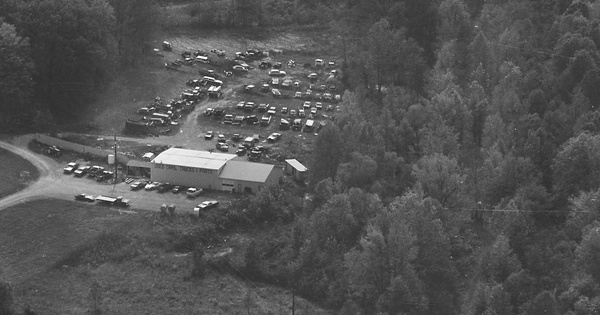 Vintage Aerial photo from 1981 in Muhlenberg County, KY