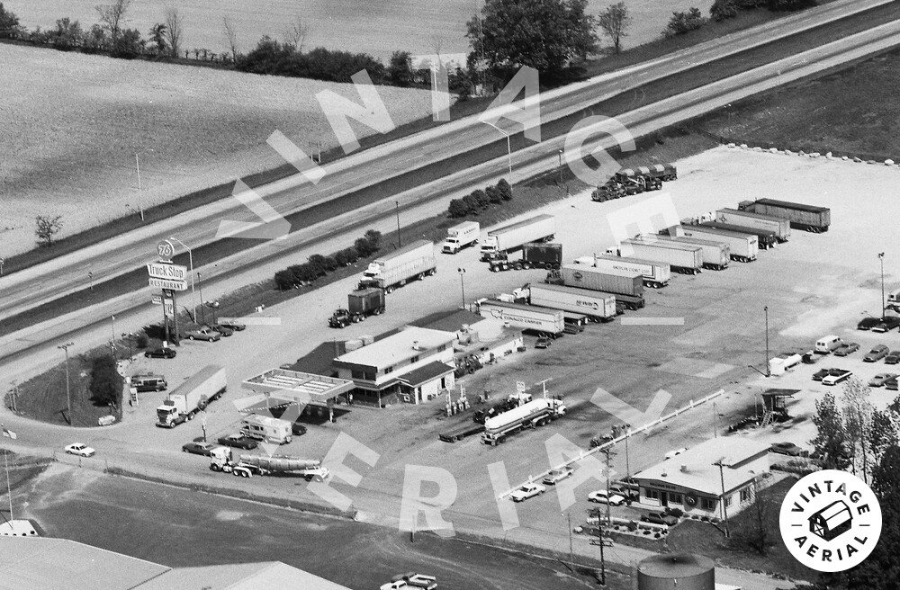 Vintage Aerial Indiana Miami County 1985 29PMI16