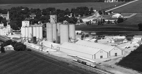 Vintage Aerial photo from 1997 in Palo Alto County, IA