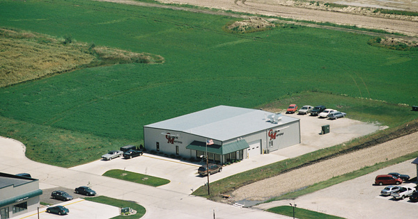 Vintage Aerial photo from 1998 in Dickinson County, IA