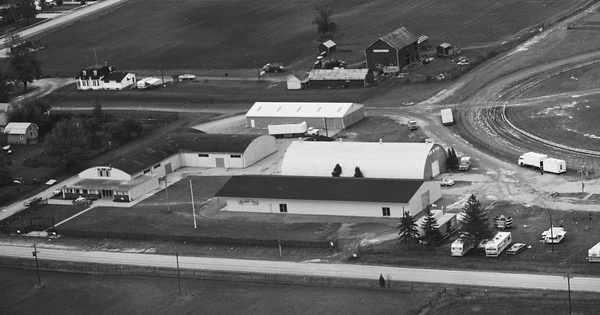 Vintage Aerial photo from 1979 in Saline County, IL