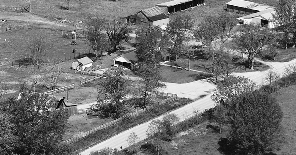 Vintage Aerial photo from -1986 in Williamson County, TN
