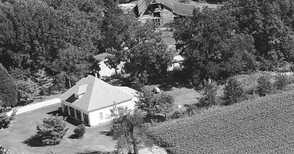 Vintage Aerial photo from 1988 in Henderson County, TN
