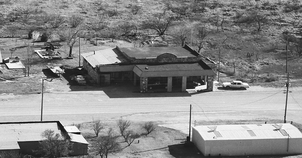 Vintage Aerial photo from 1987 in Nolan County, TX