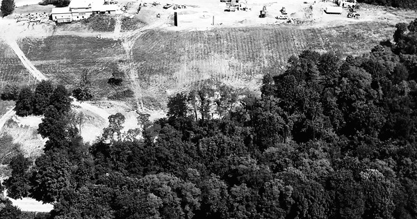 Vintage Aerial photo from 1983 in Perry County, PA